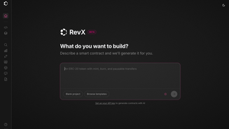 Screenshot of RevX